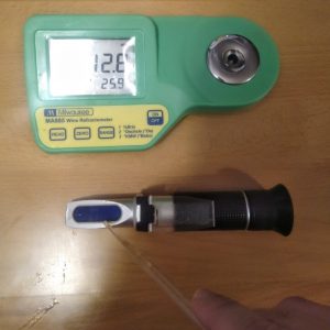 Analoge Refraktometer Bier Messbereich Plato: 0 °P – 18 °P - Waagensh